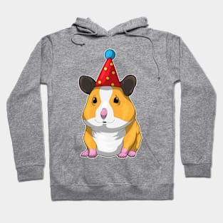 Hamster Birthday Party hat Hoodie